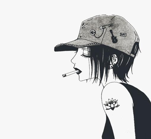 可爱小清新 林奈奈—在你做决定的时候  一定要考虑后果 不要后悔，微信头像，可爱小清新 林奈奈—在你做决定的时候  一定要考虑后果 不要后悔（《NANA》动漫头像）