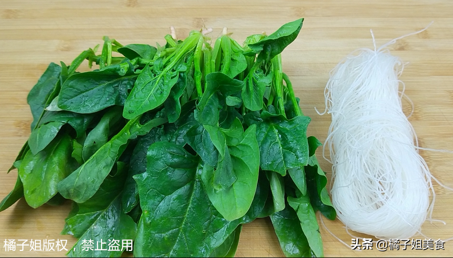 圖片[2]-【豆芽菠菜拌粉絲】做法步驟圖 既美味 又解膩-起舞食譜網