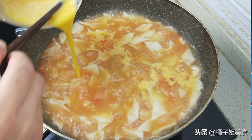 圖片[10]-【西紅柿餃子皮雞蛋湯】做法步驟圖 都夸好吃-起舞食譜網