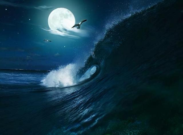 全日潮是怎么形成的，什么是全日潮（大量涌向岸边的海水）