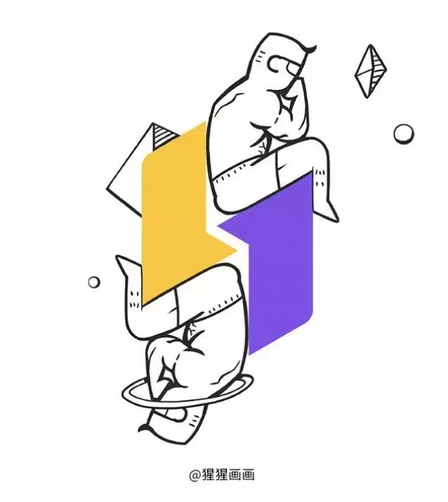 黄紫头像♥微信，黄紫头像♥（某公司logo“惨遭毒手”）