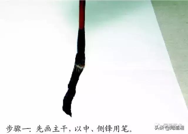 梅花13怎么手绘画，教梅花13怎么画（国画入门教程——梅花的画法）