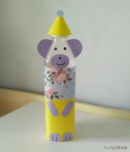 用矿泉水瓶做手工简单又漂亮，简易好看矿泉水瓶手工（趣味变废为宝手工制作）