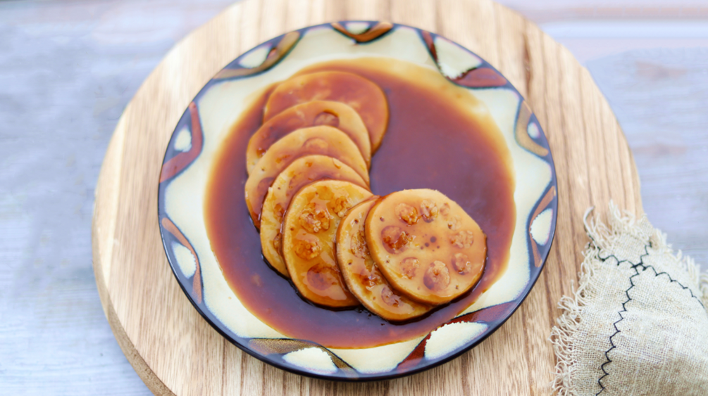 【紅糖糯米藕】做法步驟圖 常吃潤燥又安神 睡得香甜-起舞食譜網