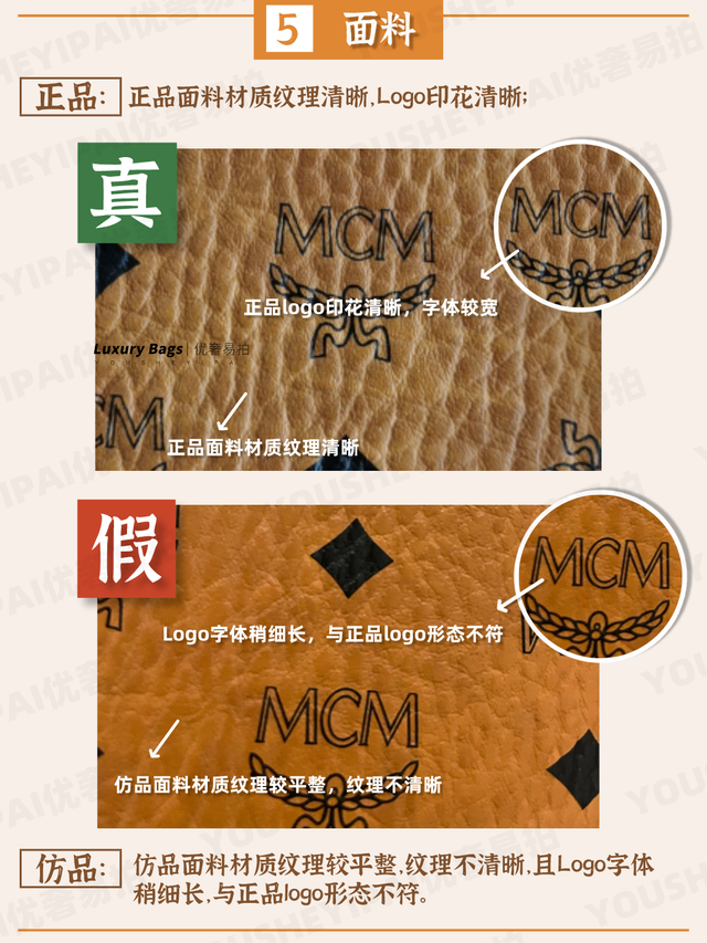 mcm包包怎么辨别真假，真假MCM包包怎么分辨（赵露思乔欣同款MCM包包真假对比）