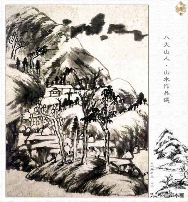 朱耷代表作品有哪些，朱耷著名作品（八大山人朱耷·花鸟作品精選）