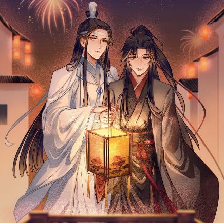 魔道祖师动漫图片，重温经典动漫魔道祖师魏无羡头像系列.微信（魔道祖师之忘羡头像）
