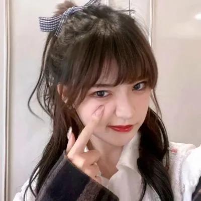 真人女头，微信头像，真人女头（我望着月亮）