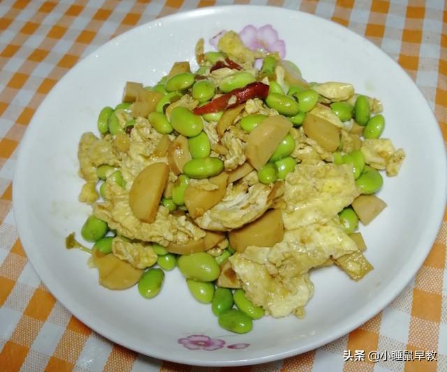 怎样做美味的毛豆香干炒火腿，豆干火腿的做法大全窍门（炒毛豆米时不要忽略这一步）