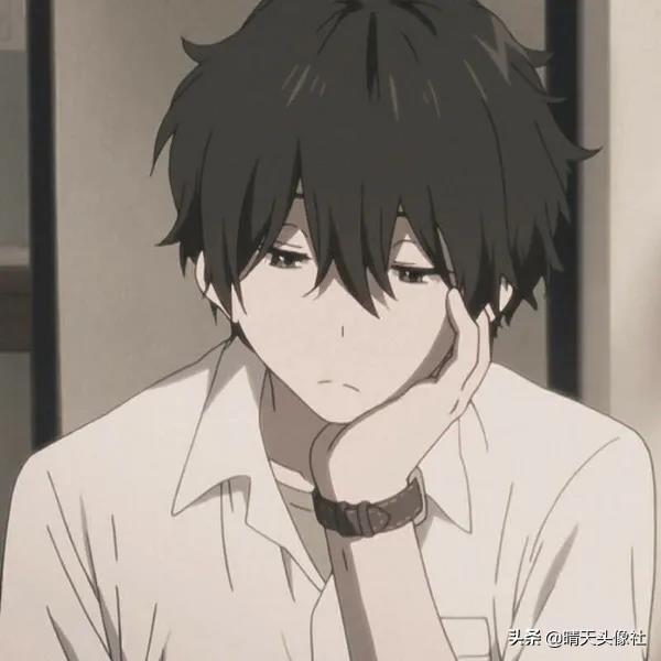 折木奉太郎头像微信（20张），折木奉太郎头像黑白微信（头像 ， 冰菓·折木奉太郎）