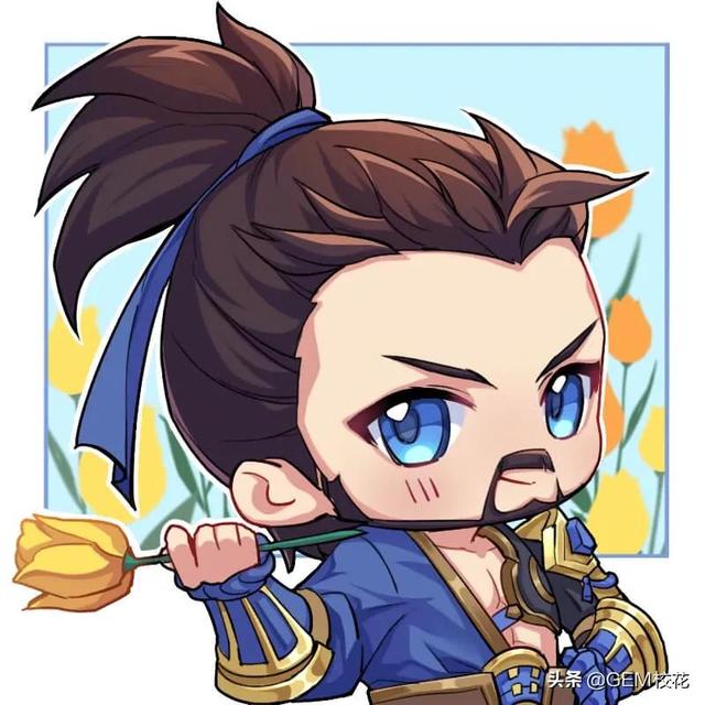 王者荣耀卡通头像，王者荣耀。高清（王者荣耀微信全英雄头像你get了吗）