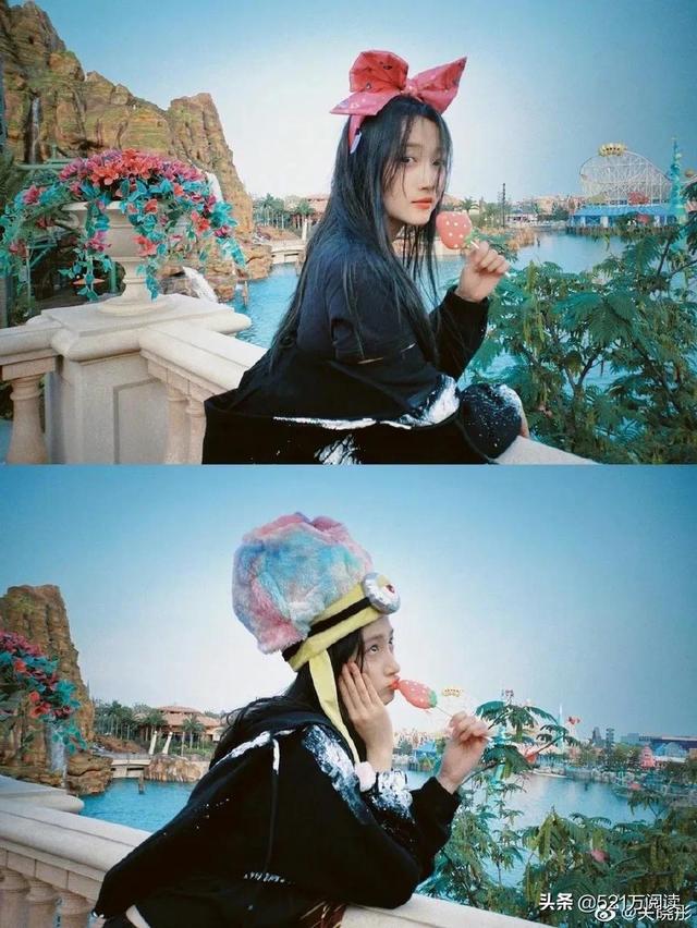 三个字的女明星，韩国女明星名字三个字（关晓彤打卡环球影城）