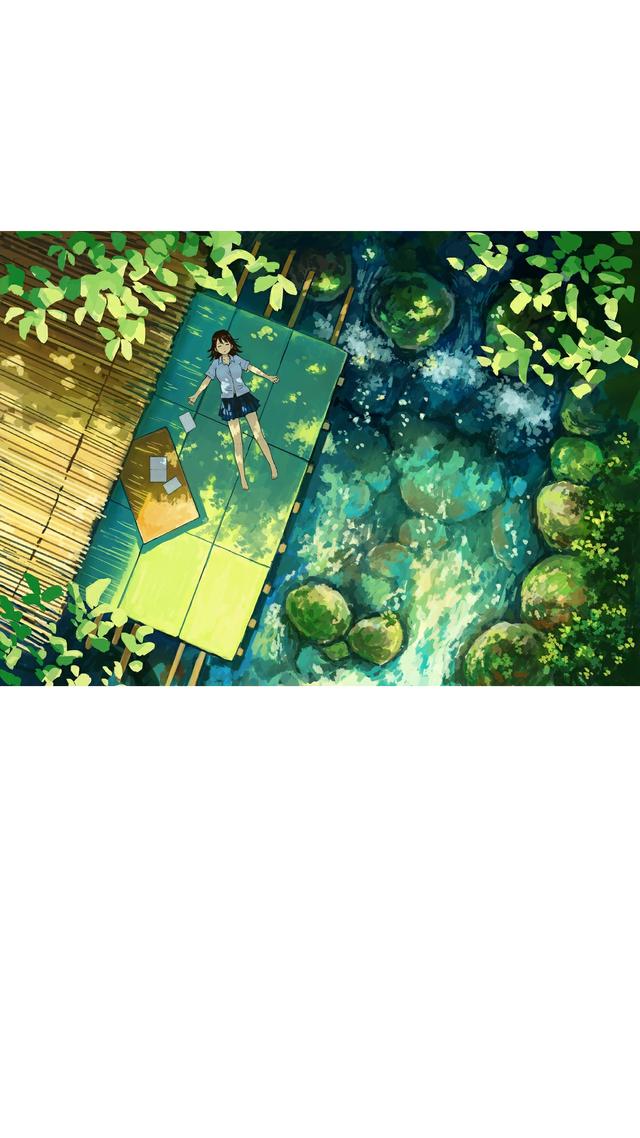 动漫人物白底图片，动漫白底头像微信（精选白底手绘动漫手机壁纸）