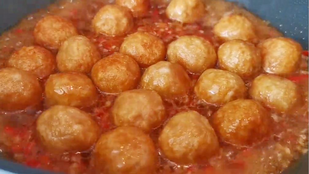 图片[6]-【莲藕鸡肉丸】做法步骤图 外焦里脆嫩 营养又美味-起舞食谱网