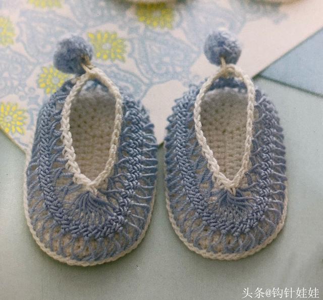 婴儿鞋的织法，婴儿鞋的织法视频（简单易学的宝宝婴儿鞋钩织）