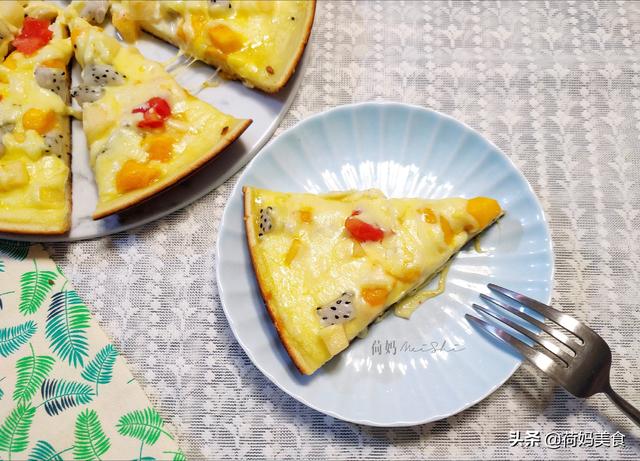 不用烤箱做披萨最简单做法，没有烤箱怎么简单做披萨（教你在家做水果披萨）