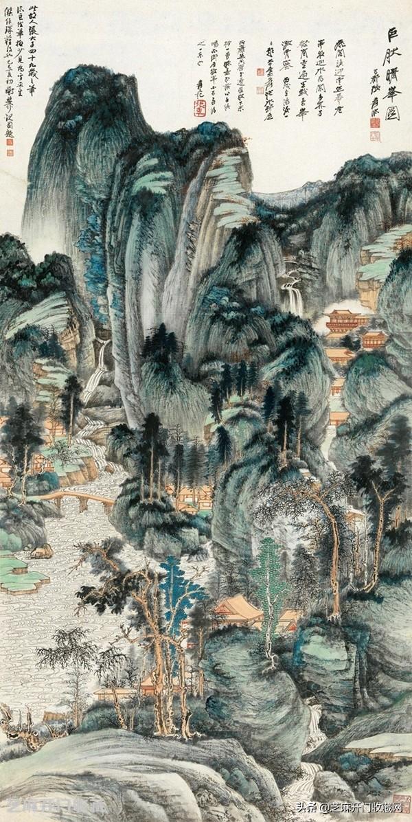 荷花多少钱，荷花多少钱一包 钻石（张大千最贵的画价值多少）