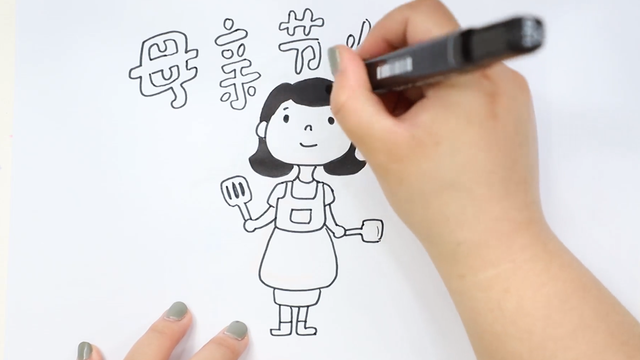 母亲节送给妈妈的画怎么画，怎样画一幅母亲节送给妈妈的儿童画（母亲节的画像怎么画）