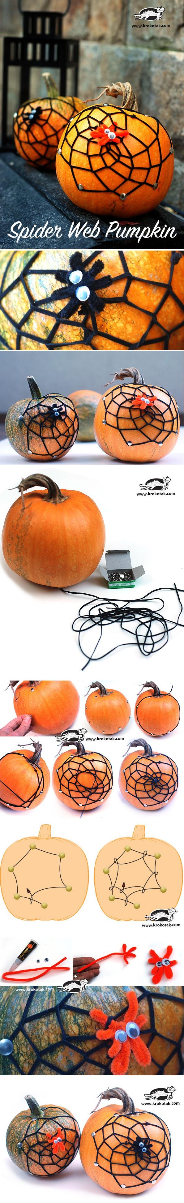 万圣节南瓜简笔画，万圣节南瓜简笔画 女巫（万圣节主题小手工+简笔画+美食教程）