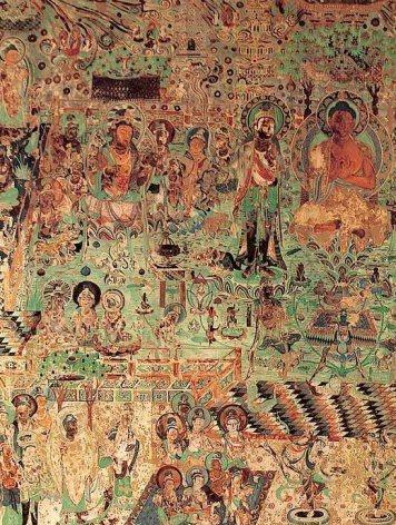 吴道子现存画作，吴道子存世的罕见作品地狱变相图送子天王图