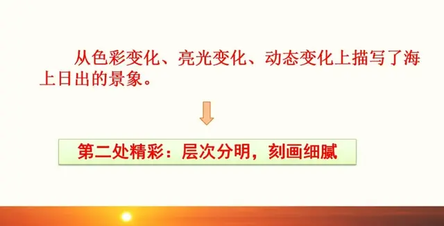 耀眼的近义词，聚拢的近义词（部编语文四年级下册第16课《海上日出》知识点+图文解读+课堂测试）