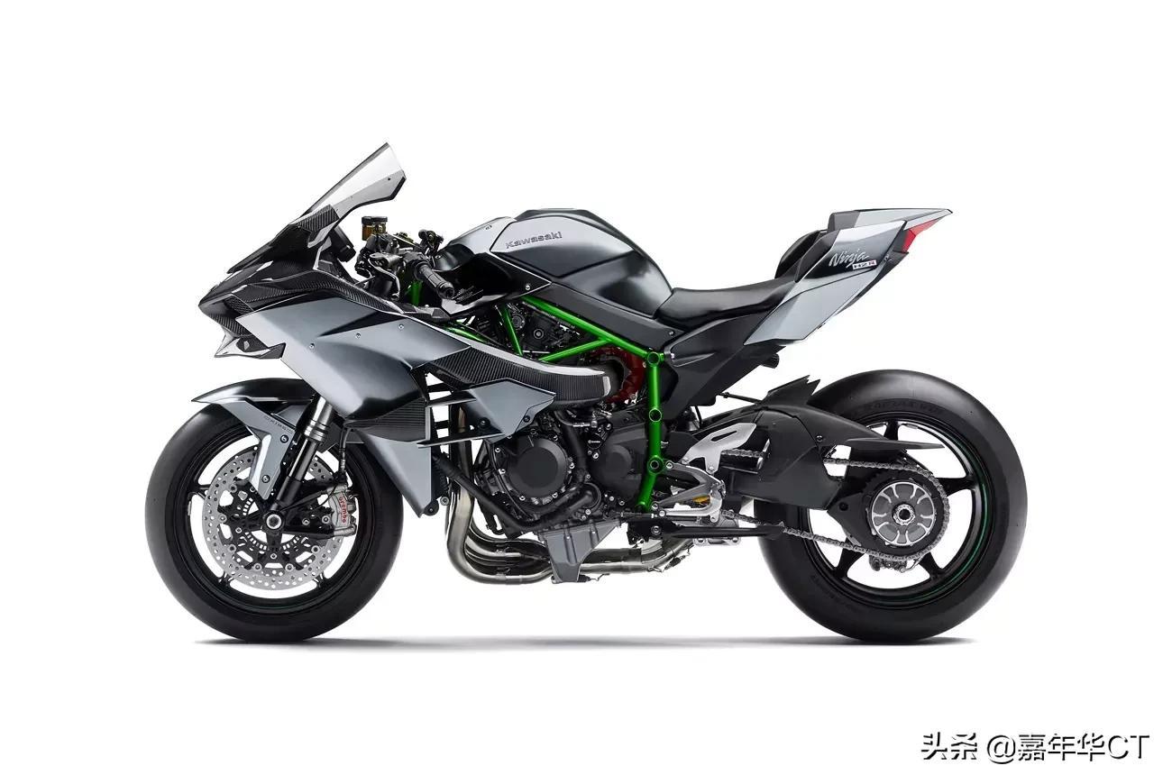 4.川崎忍者h2r 最高速度:222英里/小时
