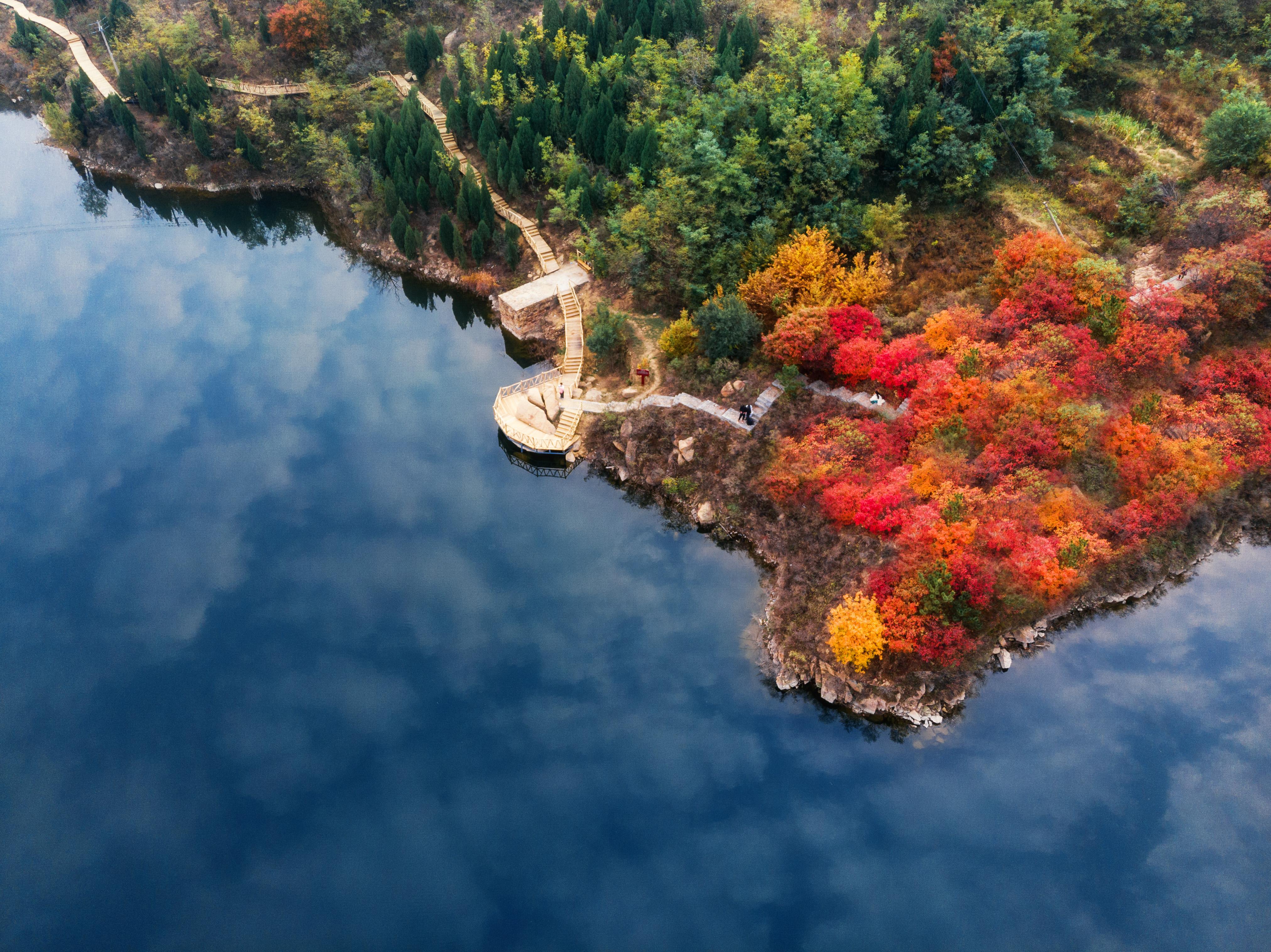 鱼泉山风景区红叶(济南看红叶的免费旅游攻略景点) - 龙腾网