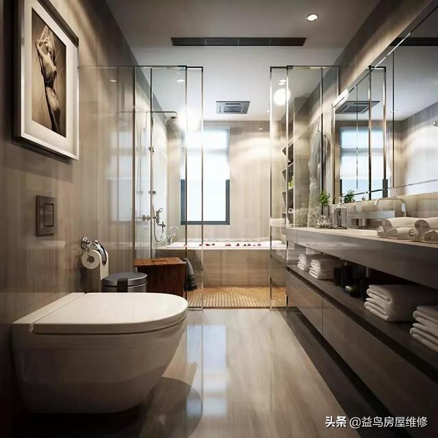 卫生间排水管分布技巧，卫生间排水管分布技巧图（卫生间淋浴区靠窗还是靠墙）