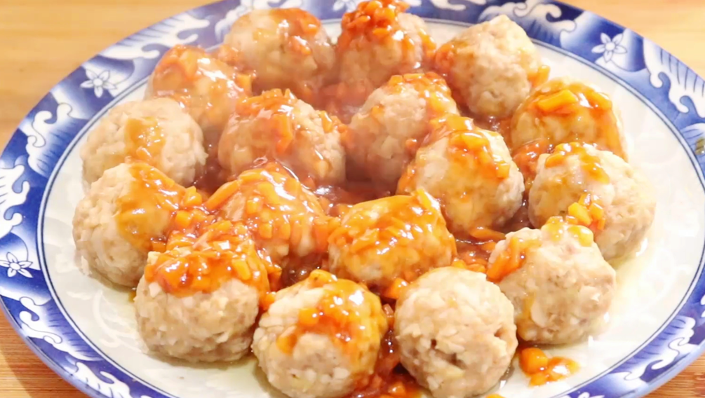 图片[6]-【莲藕丸子】做法步骤图 简单一做营养解馋 出锅连汤汁都不剩-起舞食谱网