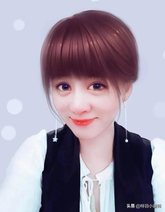 卡通笑脸头像微信，卡通笑脸头像（脸上洋溢着自信的微笑）