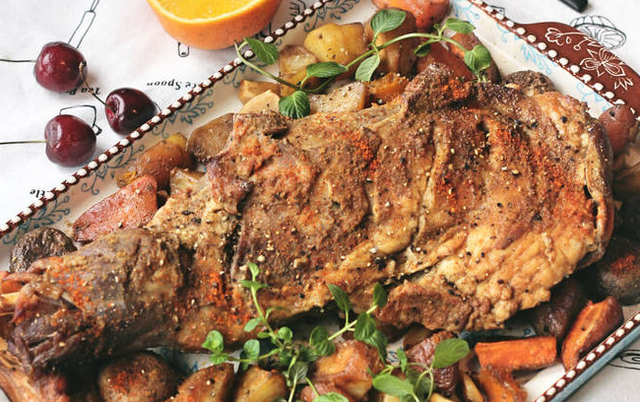 酱羊腿肉的做法窍门，焗羊腿Roast