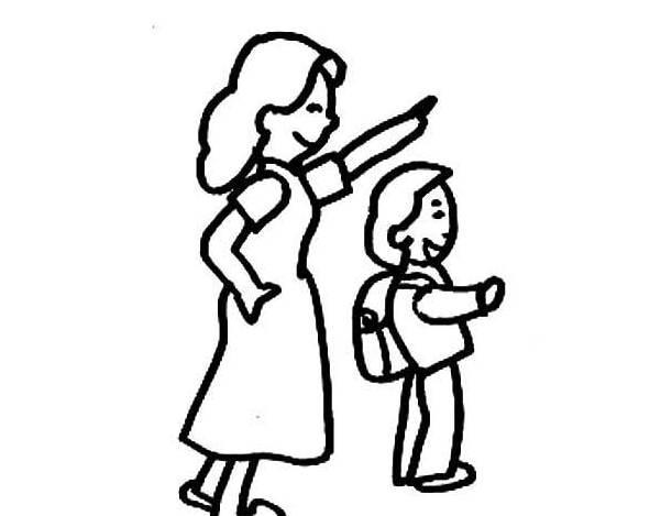 古人的背影简笔画,母亲简笔画当我画这些画的时候