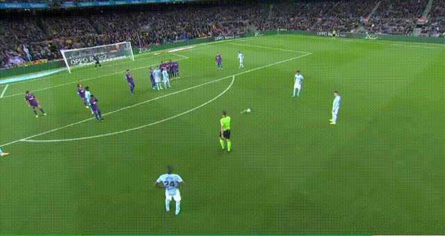 任意球为什么要有人墙，任意球人墙距离为什么是9.15米（仅拥有梅西的脚法还远远不够）