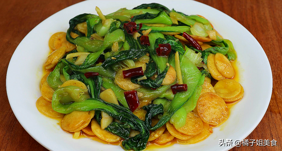 【青菜炒豆餅】做法步驟圖 簡(jiǎn)單易學(xué) 健康又美味！-起舞食譜網(wǎng)