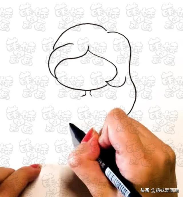 简笔画美人鱼的画法，美人鱼简笔画怎么画美人鱼的画法（神秘海底世界里的美人鱼公主）
