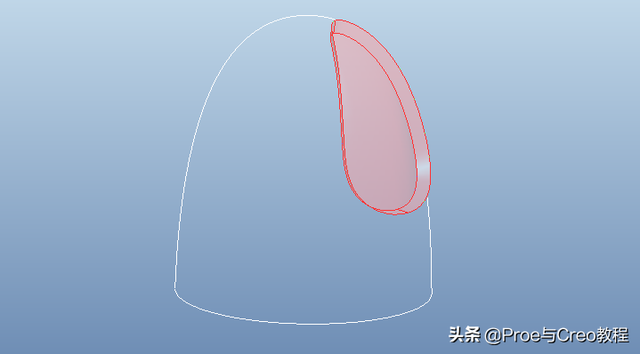 如何用creo画球体，creo怎么画圆锥体（Proe曲面建模创建球形把手）