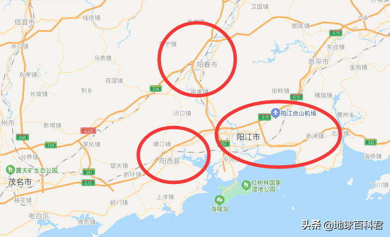 阳江属于哪个市(阳江市有几个区有几个县)
