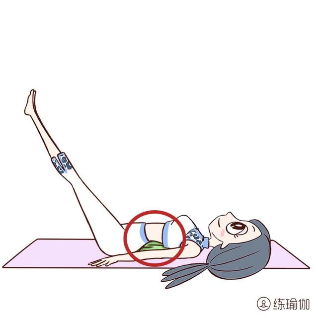 抬腿式瑜伽动作有什么效果，瑜伽抬腿体式（每天一组仰卧抬腿）