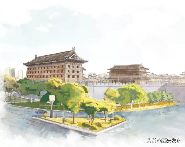 西安四个城门寓意，西安四个城门寓意是什么（西安城墙十八座城门）