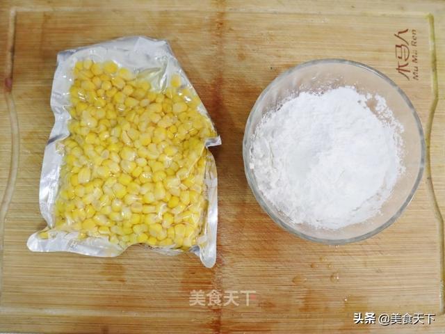 松子玉米的做法，玉米馒头怎么做才能松软好吃视频（玉米这样做也太好吃了吧）