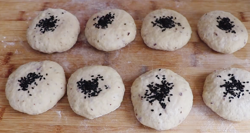 圖片[4]-【葡萄發面餅】做法步驟圖 加2雞蛋 出鍋孩子特愛吃-起舞食譜網