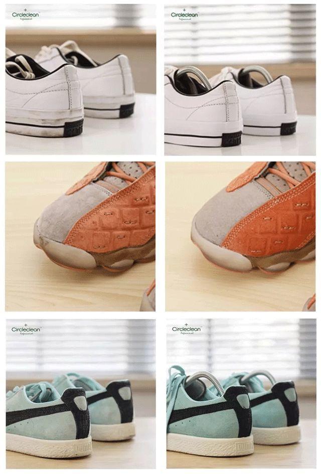 白鞋网面脏了如何清理，网面白色运动鞋清洗小技巧（一块橡皮擦）