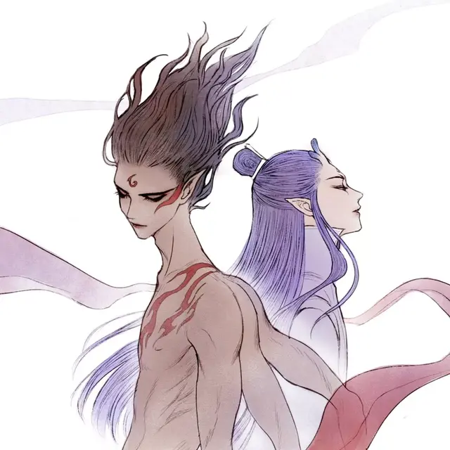 Q版敖丙表情图，微信头像，Q版敖丙表情图（哪吒敖丙CP 头像跟表情包）