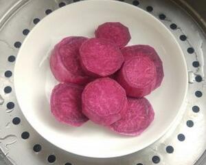 图片[2]-【椰蓉紫薯球】做法步骤图 护肠胃助消化 身体抵抗力好！-起舞食谱网