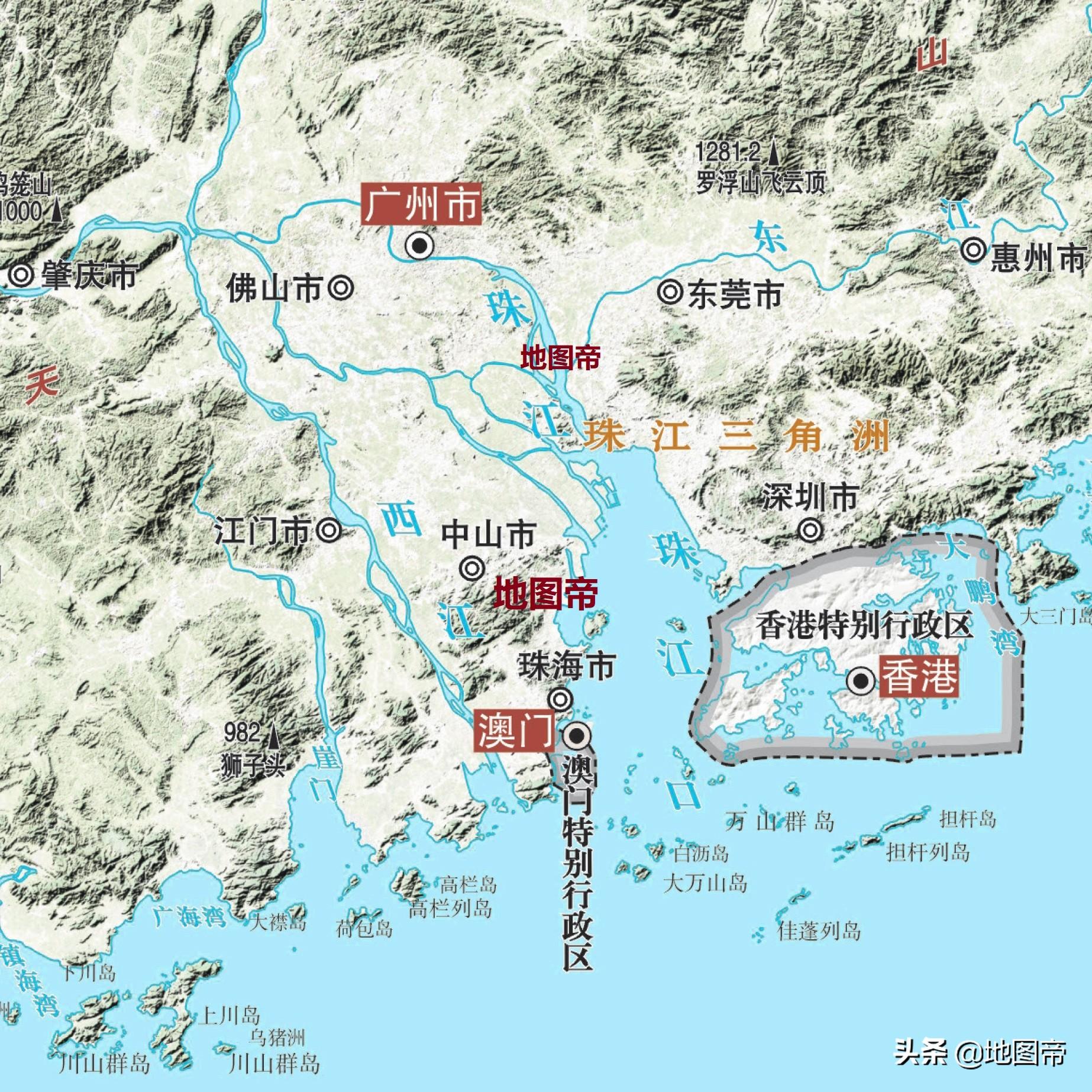 广东多少个市(广东省分为哪几个市)