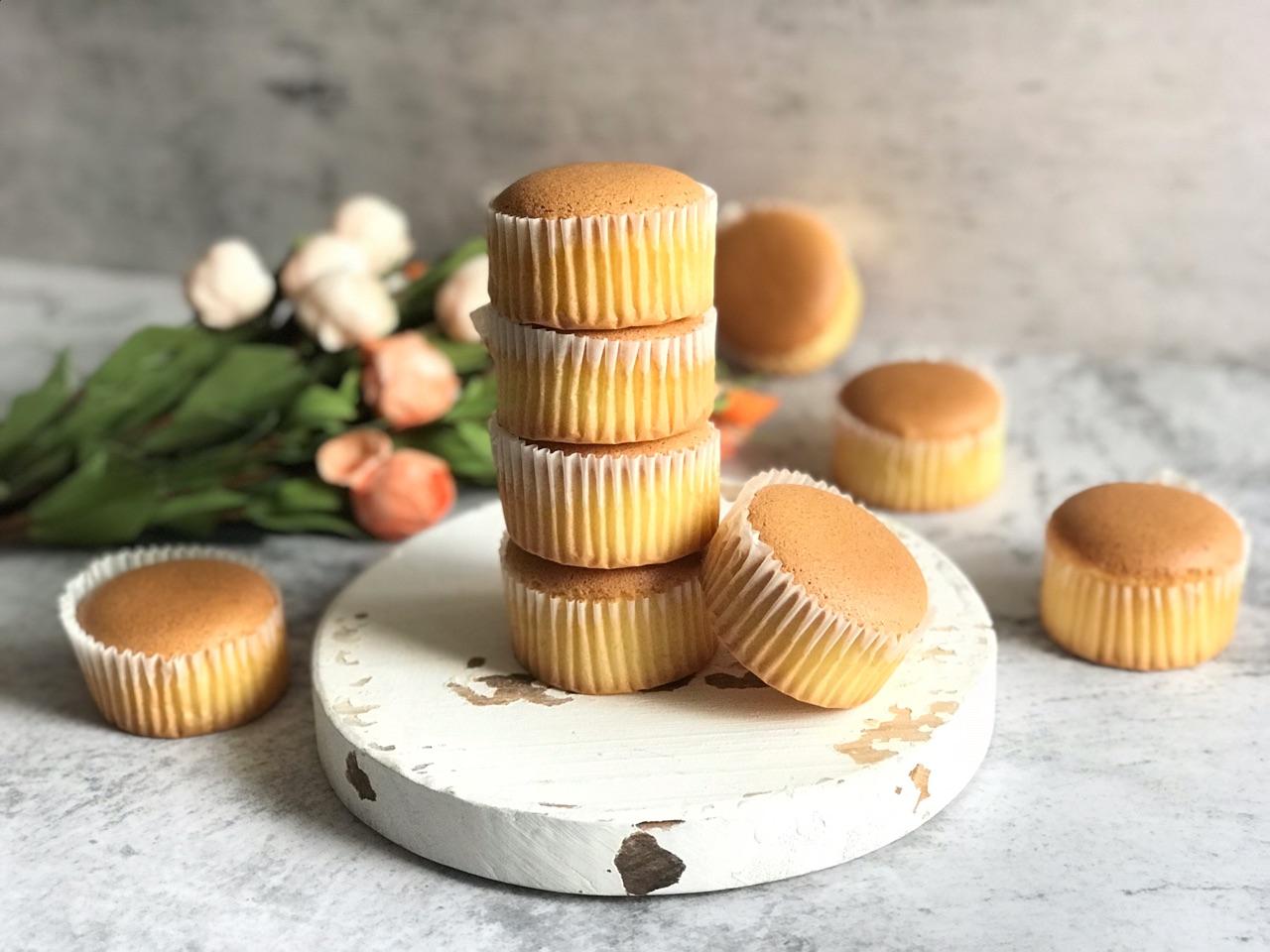 【风纸杯小蛋糕】做法步骤图 不缩腰不塌不裂  美味好吃-起舞食谱网