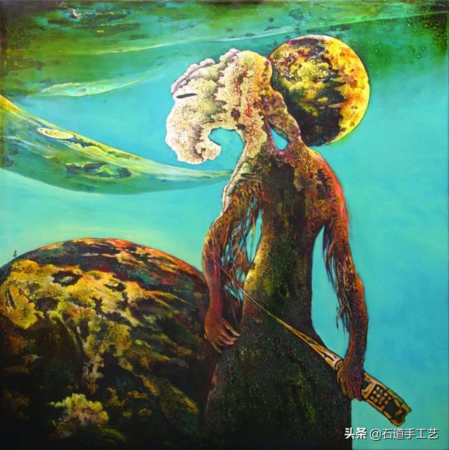 磨漆画（越南磨漆画，天真率性——任宏的漆画艺术（磨漆画工艺）