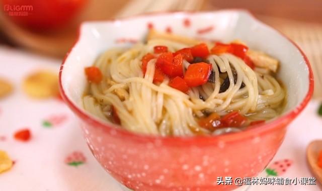 润肺营养汤面，这碗汤面润肺补铁补维C