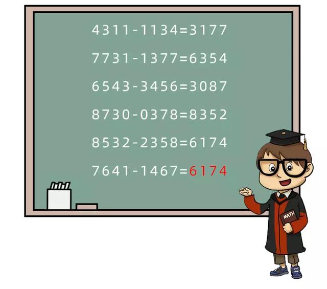 奇妙的数字黑洞，数字黑洞495（印度数学家发现的这个数）