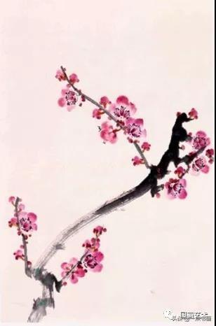 桃花怎么画简单而好看，桃花的画法怎么画（图文教程——彩墨桃花画法）